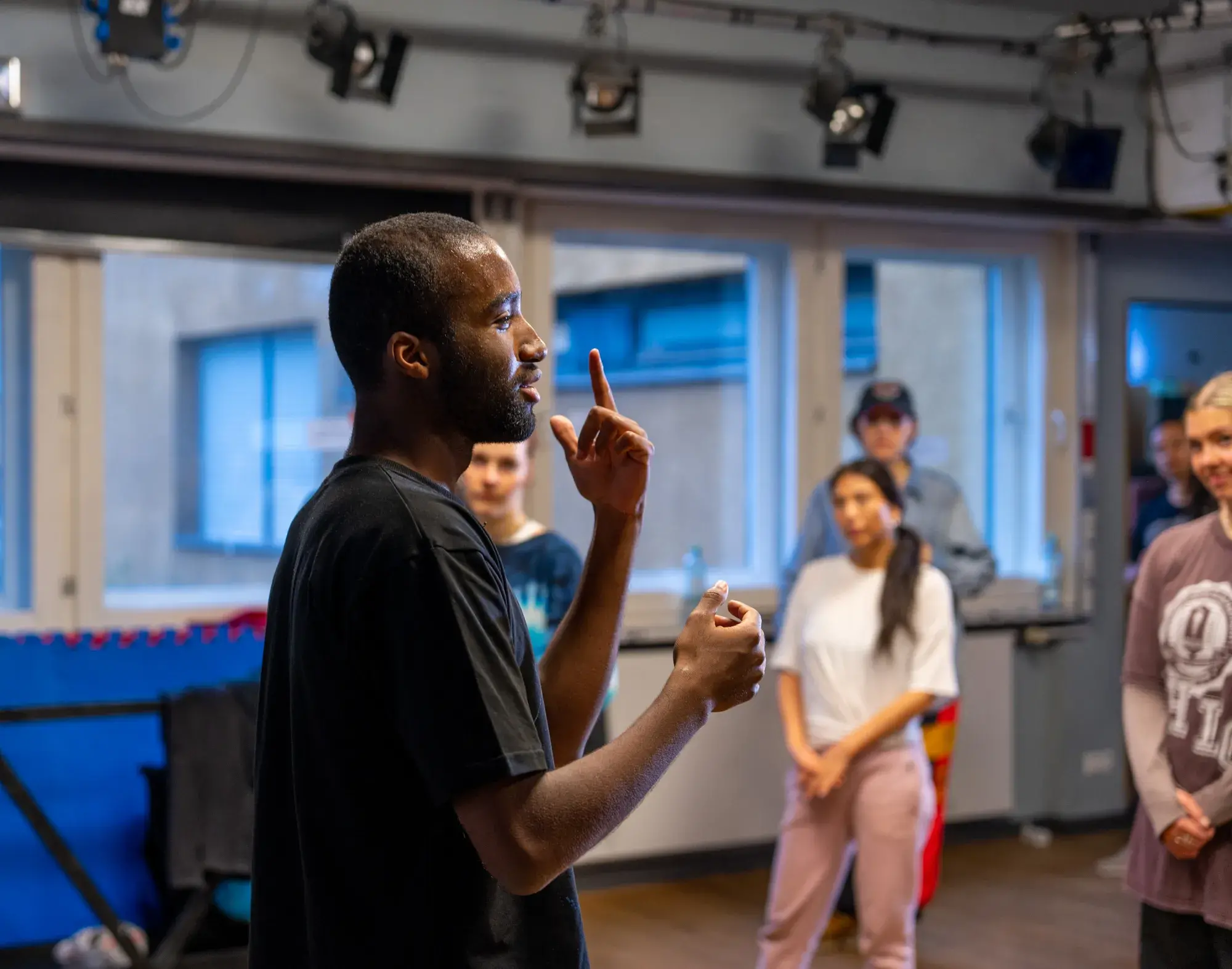 Eric Dodji unterrichtet Hip-Hop Tanzkurs Berlin