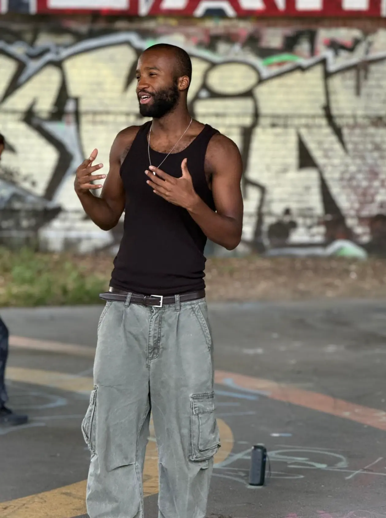 Groove and Step Workshop im Freien in Berlin